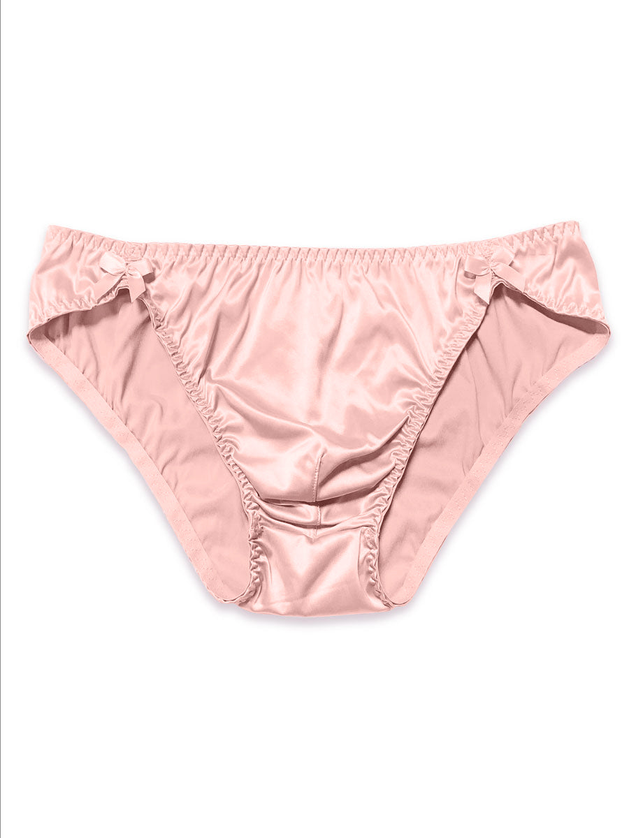 men's pink silk panties - XDress UK