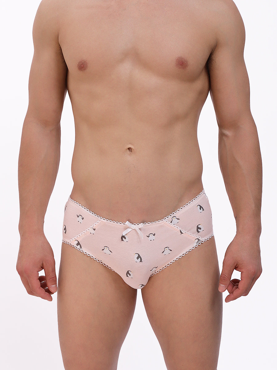 men's cotton print panties pack - XDress UK