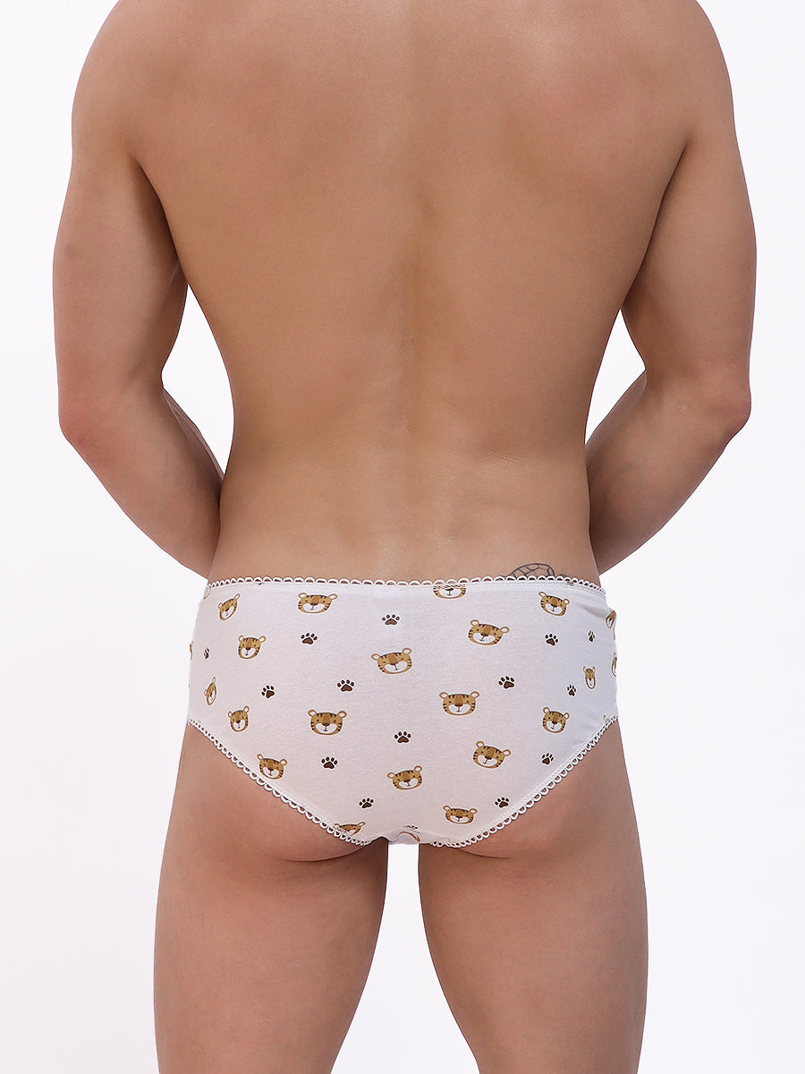 men's cotton print panties pack - XDress UK