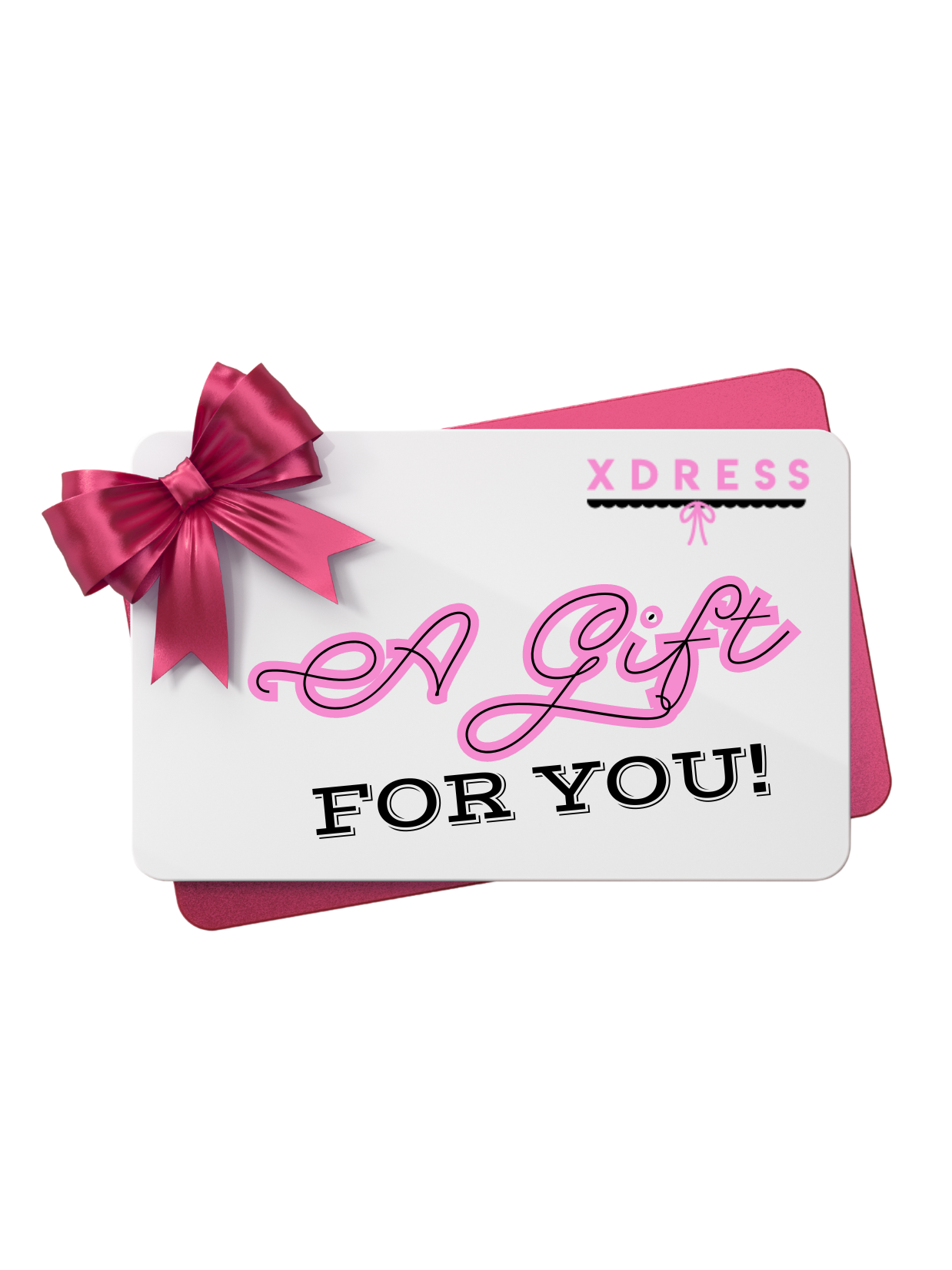 A digital gift card for XDress Lingerie