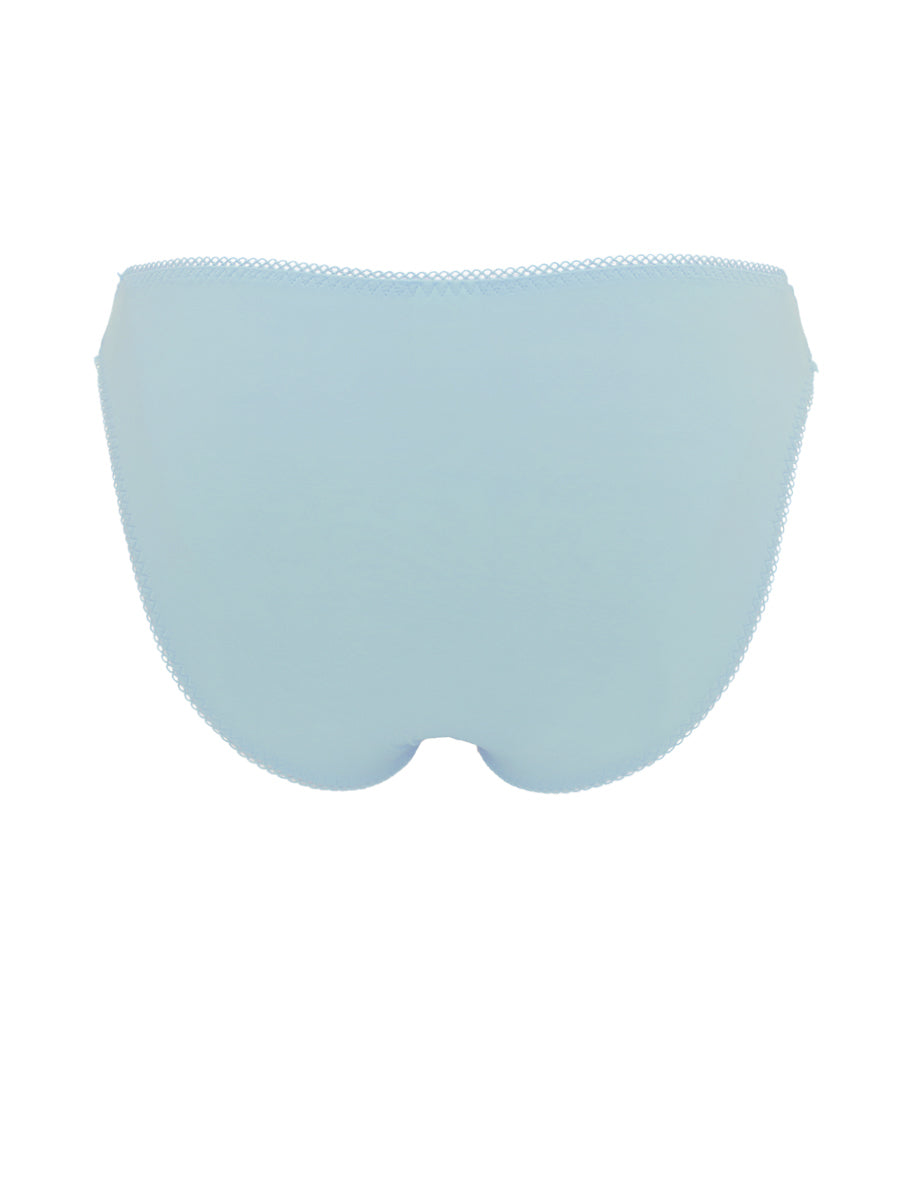 Light blue XDress men's panties on a white background.