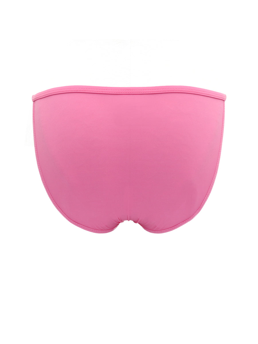 Pink XDress men's panties on a white background.