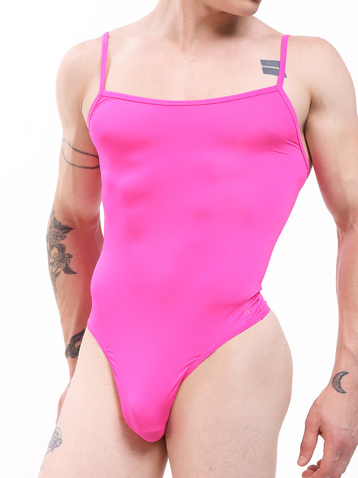 men's pink thong bodysuit - XDress UK