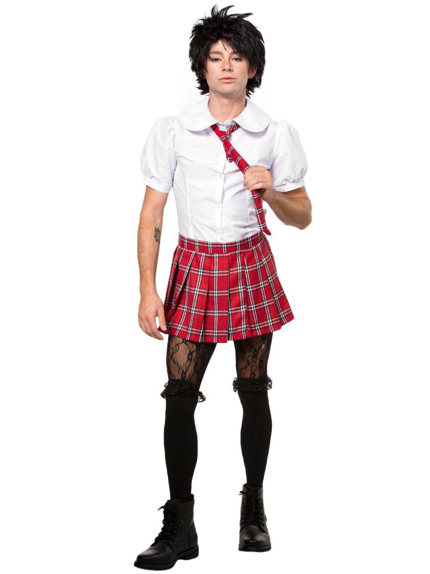 Men's Sexy School Girl Dress