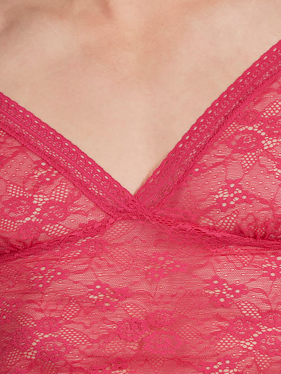 men's pink lace camisole - XDress UK
