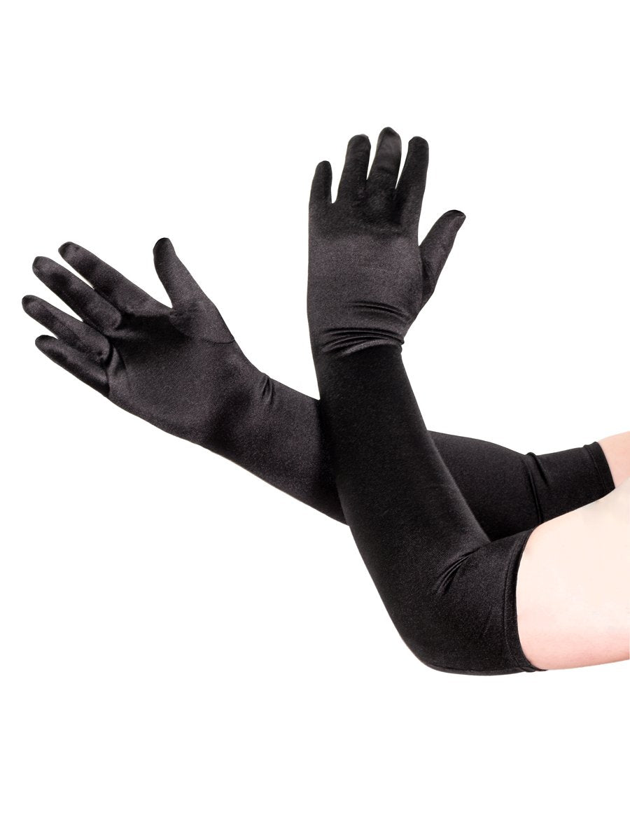 Satin Opera Length Gloves