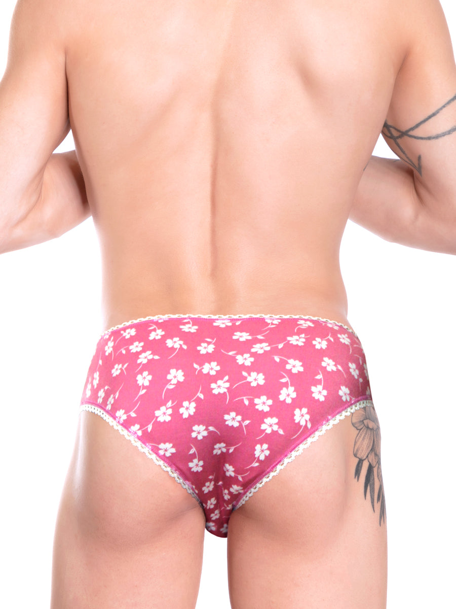 Gender-neutral pink floral panty