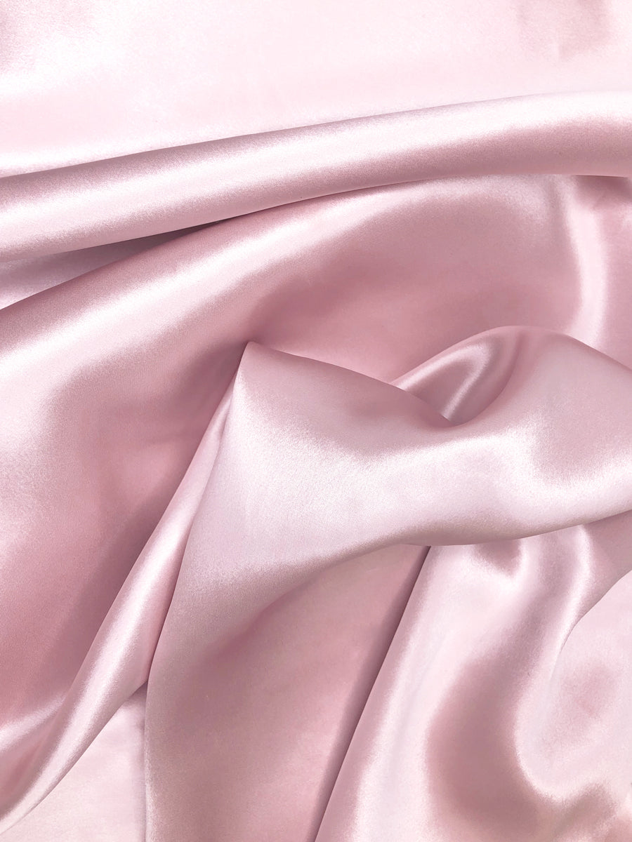 Pink 100% silk pillowcase