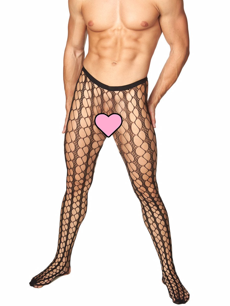 men's fishnet pantyhose