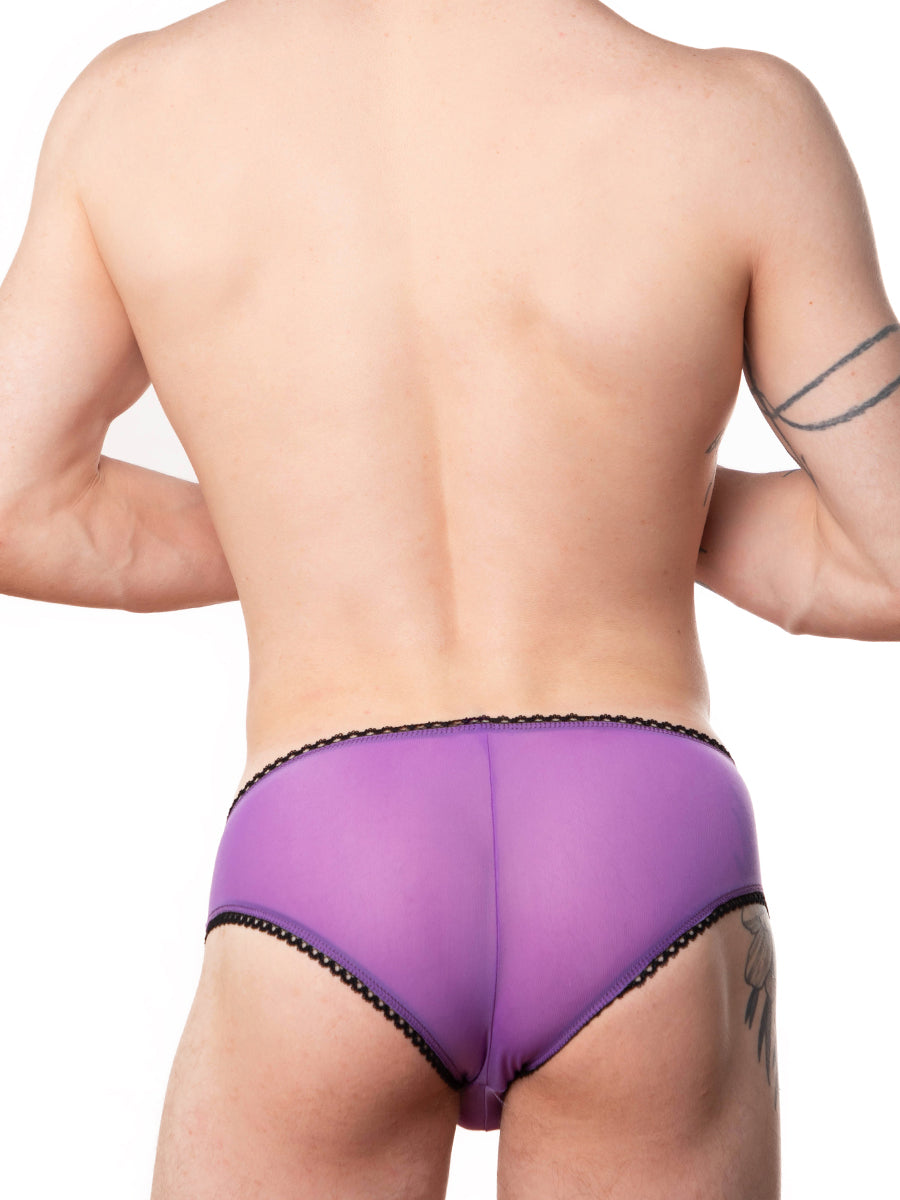 men's purple lace panties - XDress UK