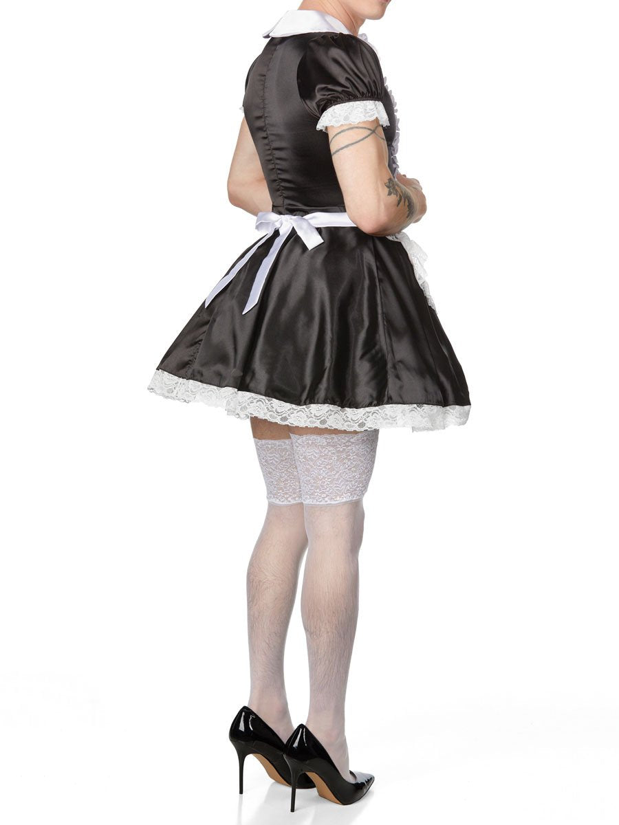 Men's black maid dress